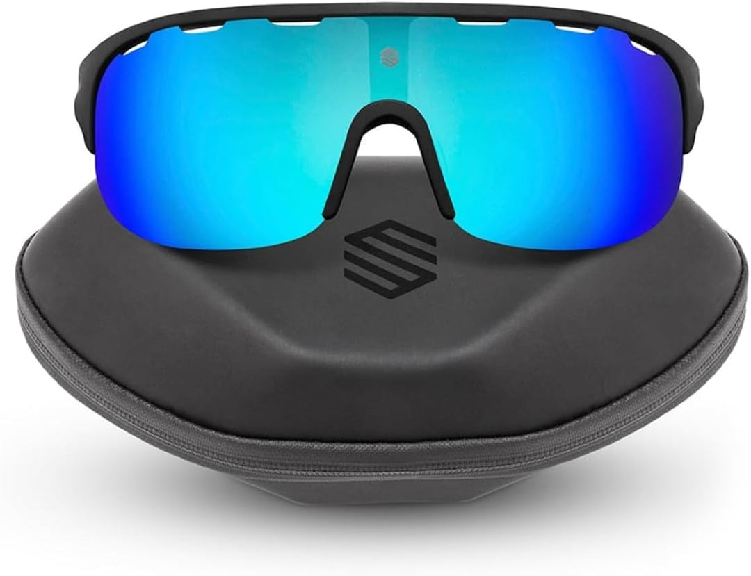 SIROKO Polarisierte K3 Fahrradbrille Herren und Damen Ultraleicht Antifog-Brillenglas, K3 Triathlon