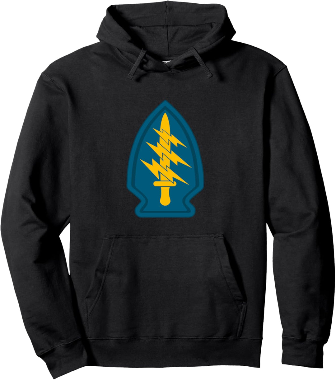 1st Special Forces (Airborne) Patch Pullover Hoodie