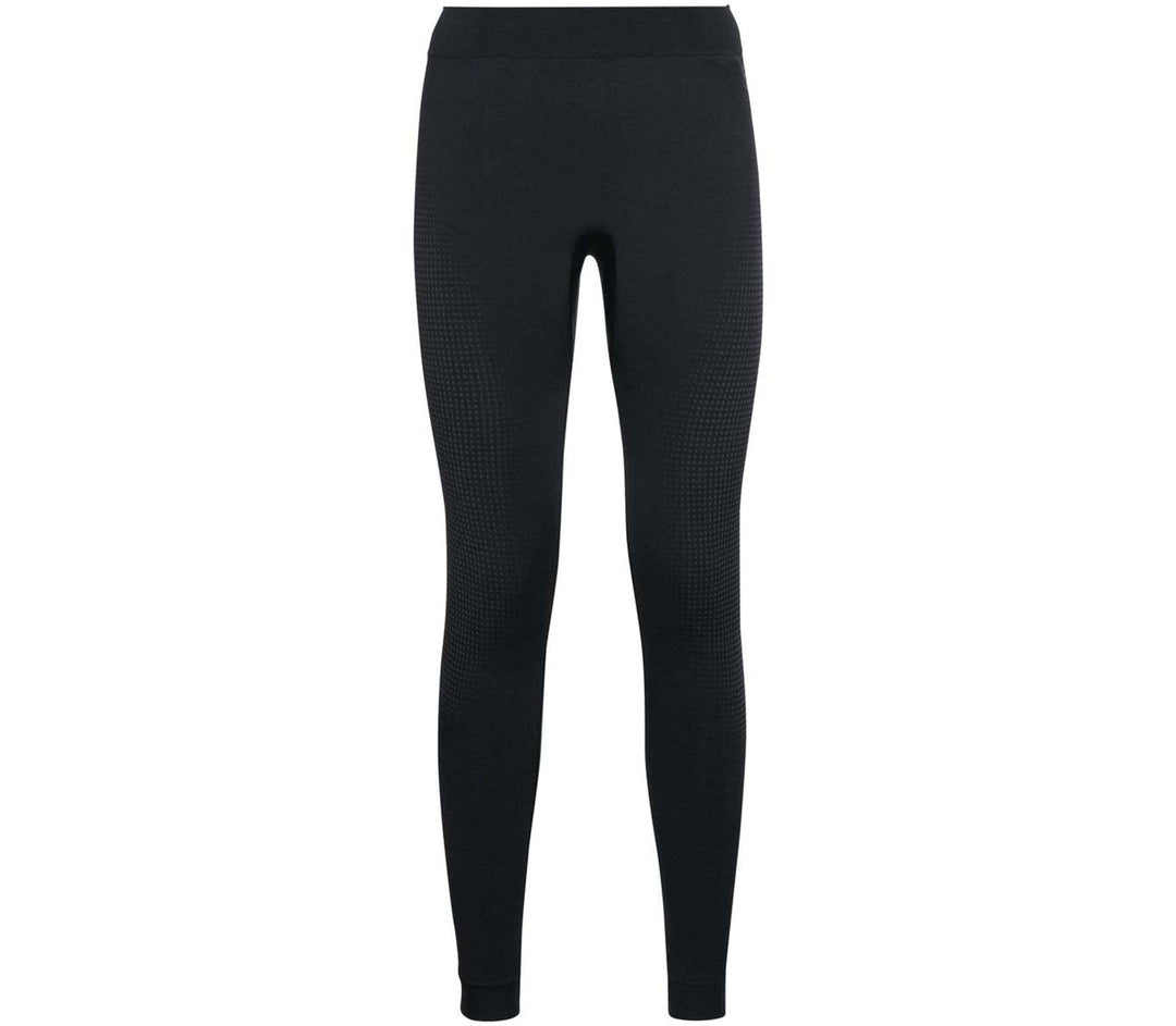 Odlo Damen Leggings Bl Bottom Long Performance Warm Eco, Black - New Odlo Graphite Grey