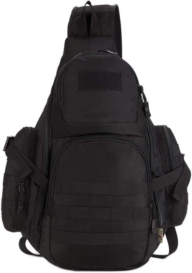 Neuleben Taktischer Sling Rucksack Schulterrucksack Militär Rucksäcke Gross Wasserabweisend Crossbod