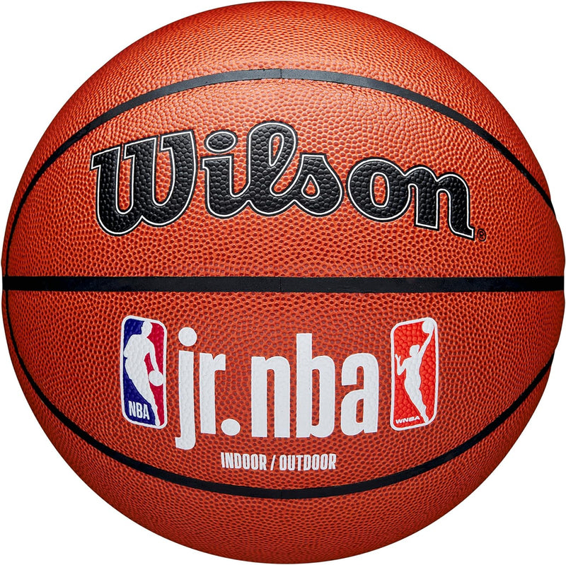 Wilson Jr. NBA Family Indoor/Outdoor Basketbälle 6 Weiss/Braun, 6 Weiss/Braun