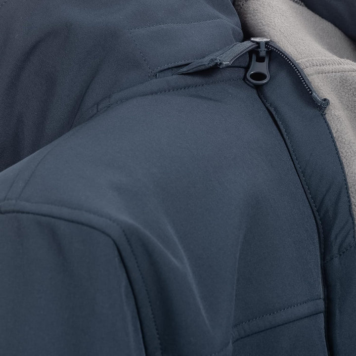 Ankerglut Damen Softshellmantel Kurzmantel mit Kapuze Gefüttert Übergangsjacke #Ankerglutbrise Softs