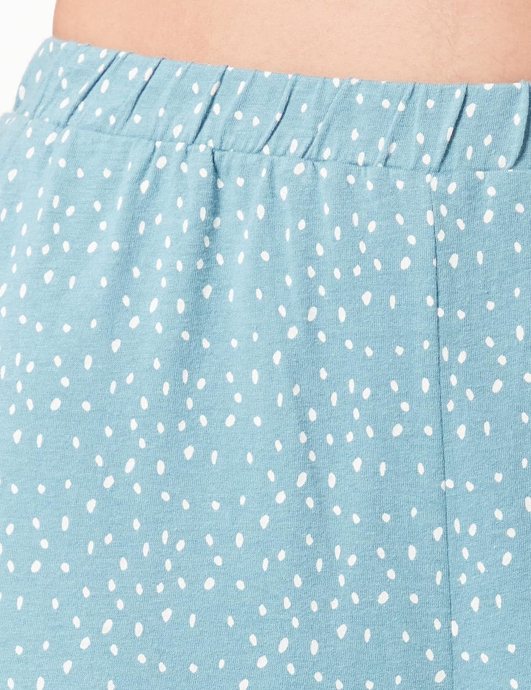Schiesser Damen Schlafanzug Kurz Pyjamaset 38 Blaugrau (I), 38 Blaugrau (I)