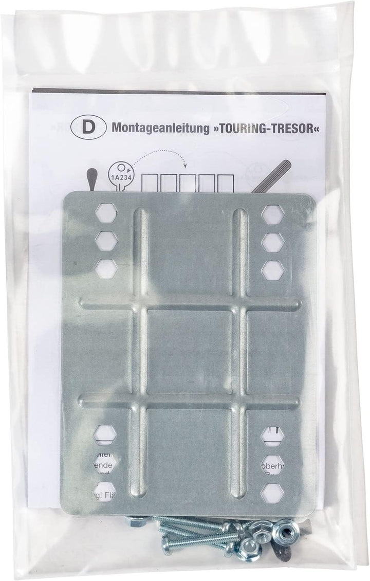 Westmark Fahrrad-Set: 1 Radkoffer für alle Gepäckträger, 2 Snack-Boxen, 2 Trinkbecher, Kunststoff, G