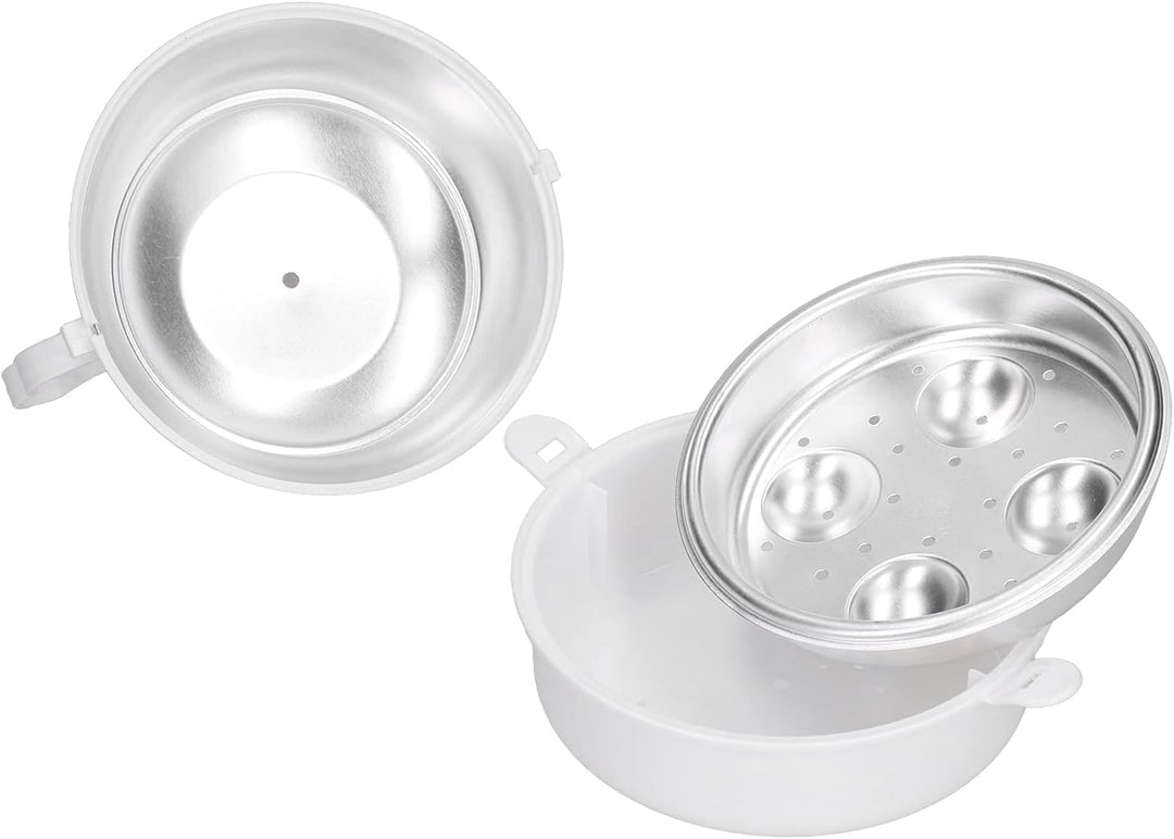 Mikrowelle Eierkocher Mit 4 Eier Kapazität, Eierdämpfer Hühnerform Mikrowelle Dampfkessel Dampfer Mi