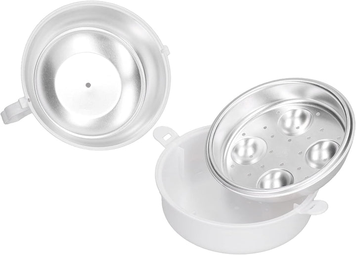 Mikrowelle Eierkocher Mit 4 Eier Kapazität, Eierdämpfer Hühnerform Mikrowelle Dampfkessel Dampfer Mi