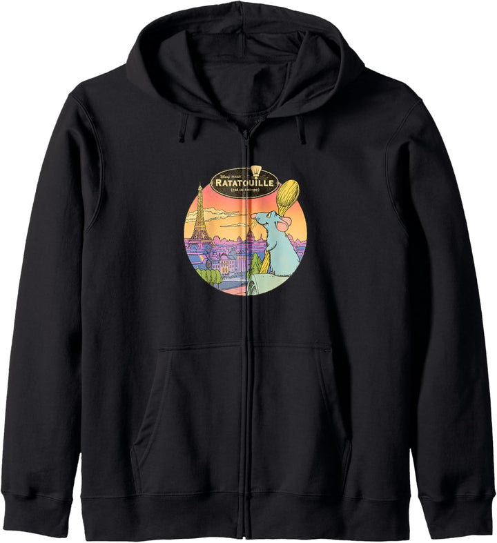 Disney Pixar Ratatouille Over Look Paris Kapuzenjacke