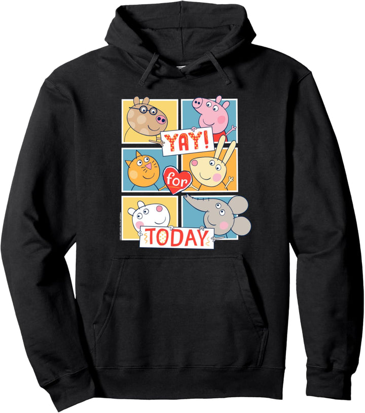 Peppa Wutz And Friends Yay For Today Pullover Hoodie