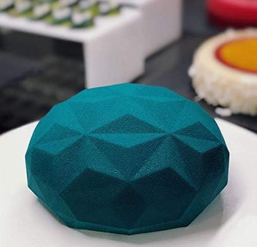 silikomart | Silikon-Kuchenform Modern GEMMA, antihaftbeschichtet, 1er Pack Kuchenform, 3D Design, Ø
