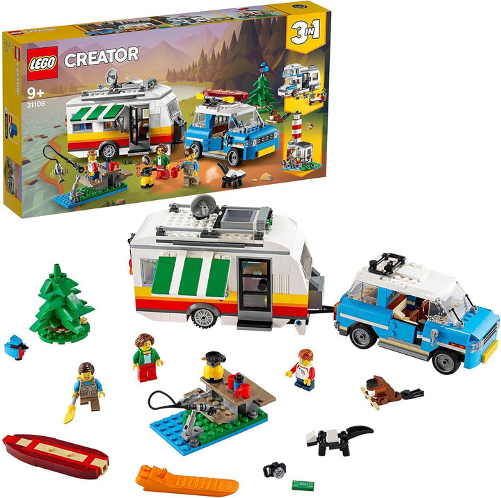 LEGO 31108 Creator Campingurlaub Standard Verpackung Single, Standard Verpackung Single