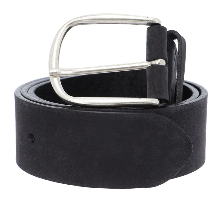 Vanzetti Denim Love 40mm Full Leather Belt W85 Black