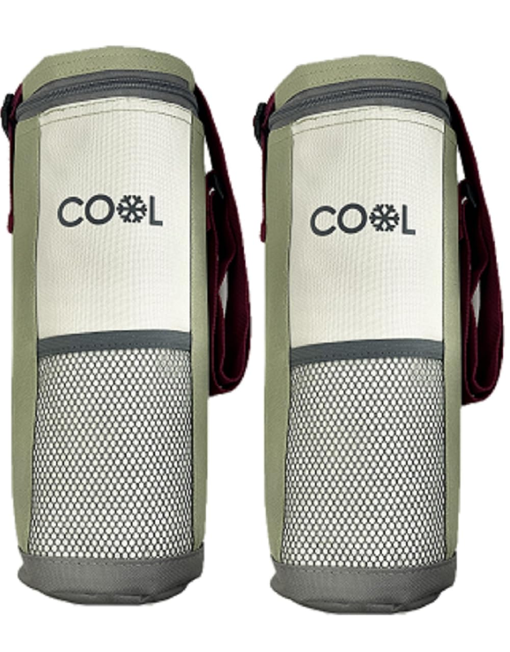 Kühltasche für Flaschen bis 1,5 Liter, Flaschenkühltasche, Grösse 12 x 32 cm, Kühlbox, Kühlbeutel, m