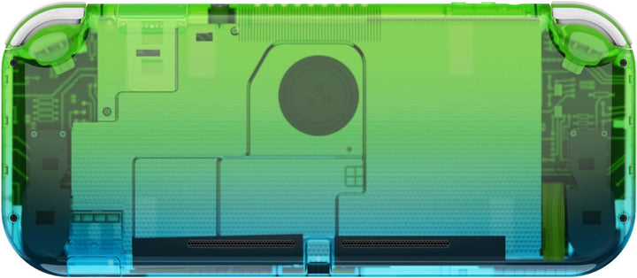 eXtremeRate Full Case Shell für Switch Lite Console, DIY-Ersatz Hülle Gehäuse & Tasten & Schutzfolie