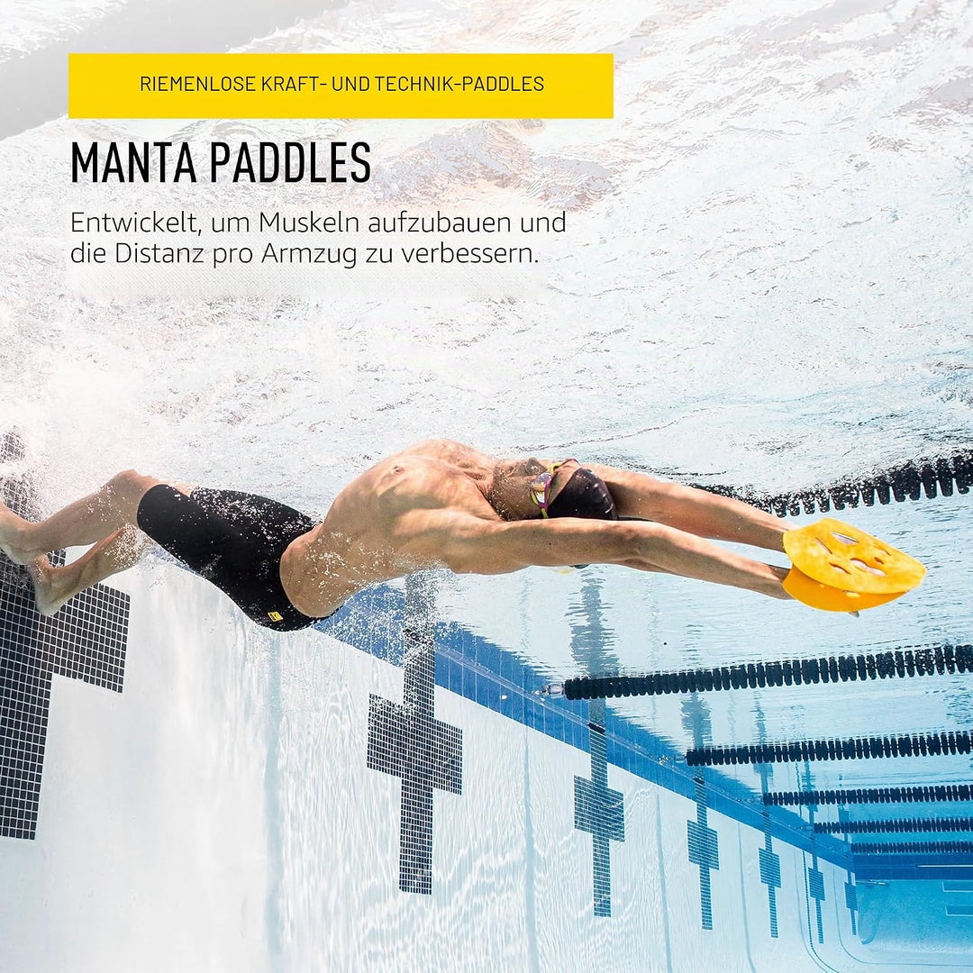 Finis Manta Schwimmtraining Handpaddel für Wettkampfschwimmübungen, S