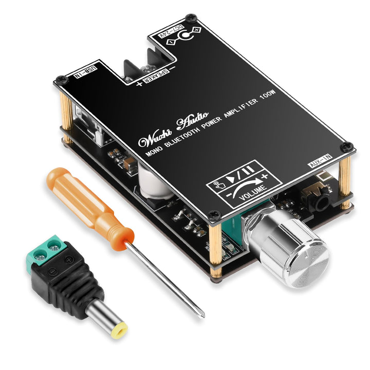 ZK-1001B 2 x 100 W Bluetooth Verstärker Modul, Monokanal Verstärkerplatine mit TWS-Kopplungsfunktion