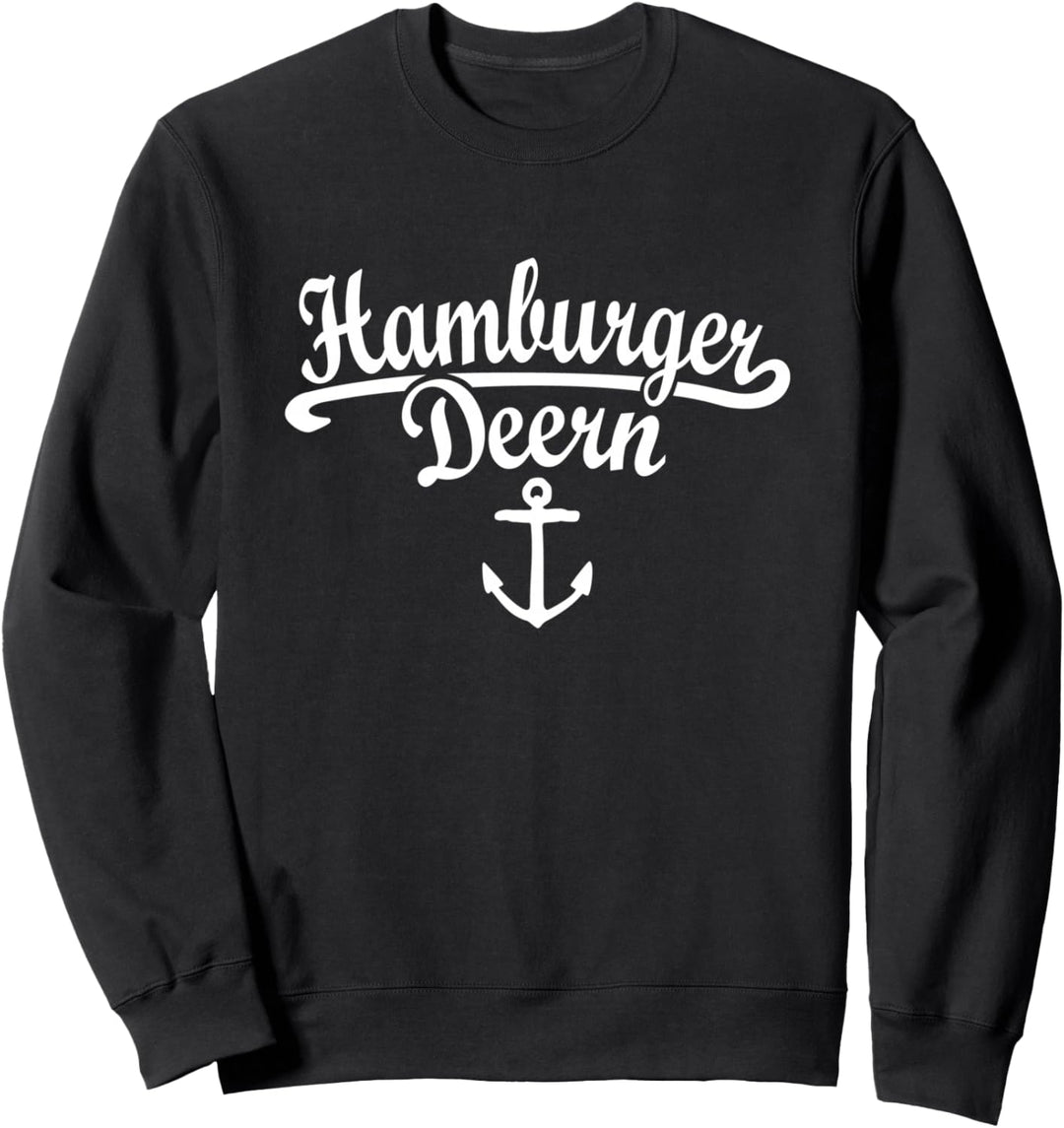Hamburger Deern Klassik (Weiss) Hamburg Sweatshirt