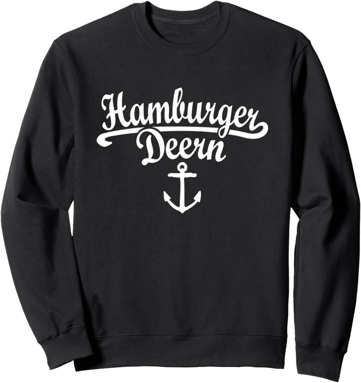 Hamburger Deern Klassik (Weiss) Hamburg Sweatshirt