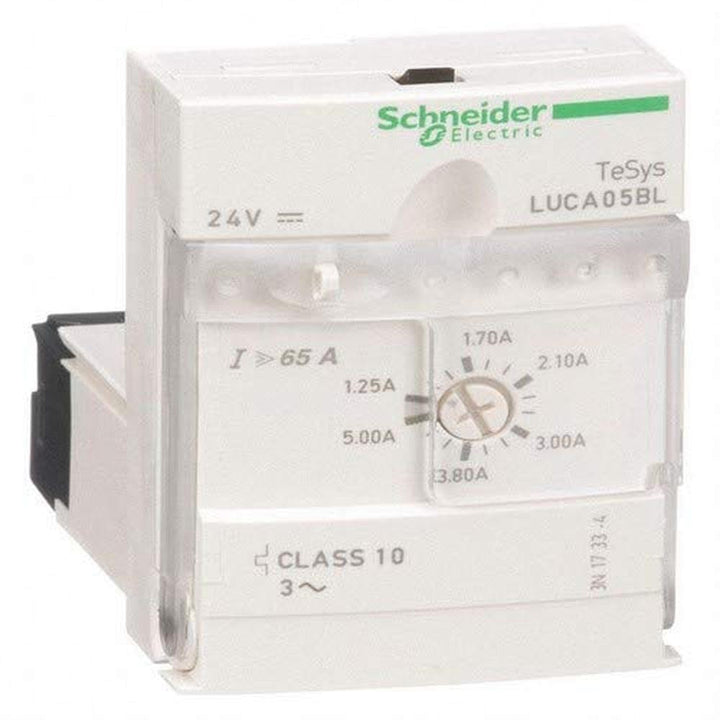 Schneider Electric | LUCA05BL - Standard-Steuereinheit LUCA, Klasse 10, 1,25-5A, 24 V DC