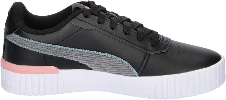 PUMA Mädchen Carina 2.0 Corduroy Jr Sneaker 37 EU Puma Black Cool Dark Grey Bold Blue Future Pink Pu