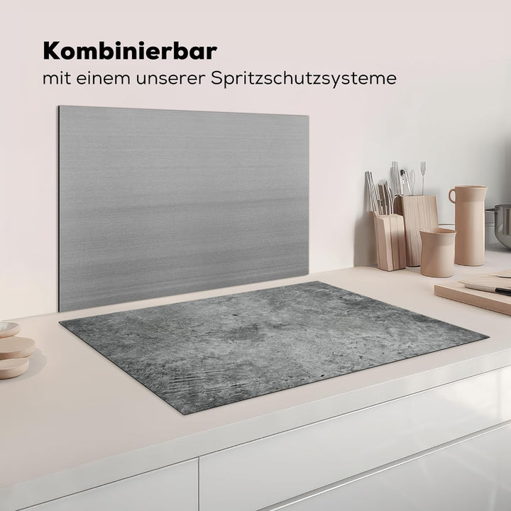 KitchenYeah© Herdabdeckplatte Einteilig Küche Kochfeld Abdeckung Ceranfeld Herdplattenabdeckung Aufr