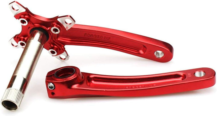 CYSKY Fahrrad Kurbelarm Set 170mm 104 BCD mit Tretlager Kit und Kettenblattschrauben für MTB BMX Ren