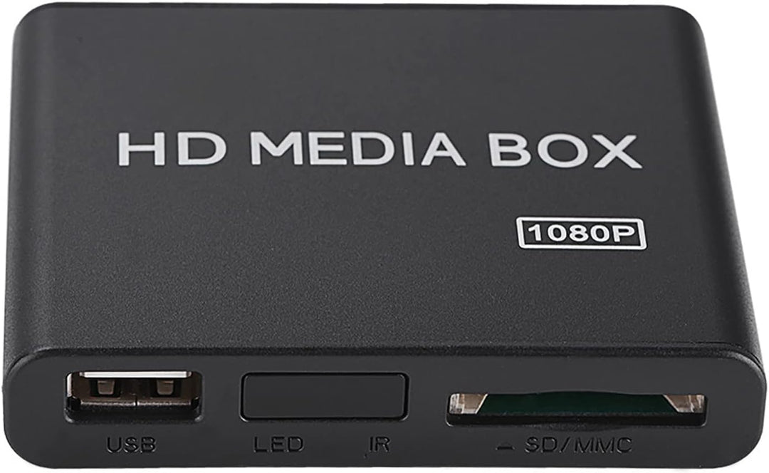 1080P Full HD Box Media Player, Starke Kompatibilität, Perfekte Dekodierung, Schönes Aussehen für TV
