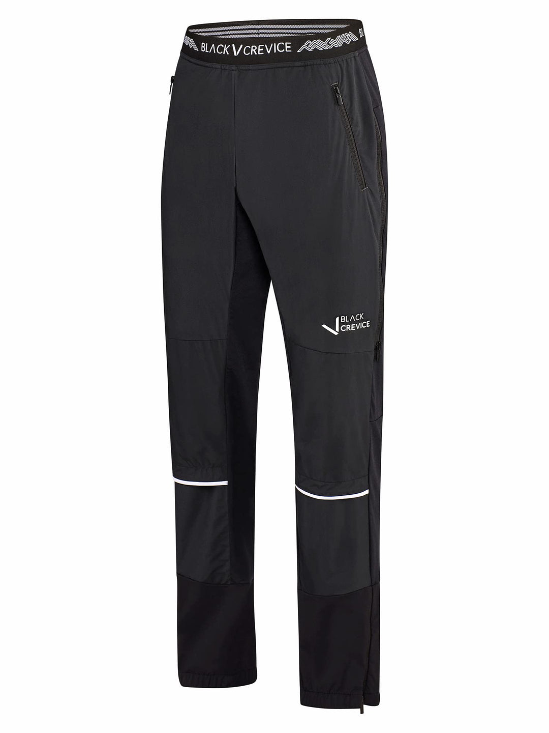 Black Crevice Herren Skitourenhose I Hochwertige Wanderhose Herren aus 88% PES & 12% Spandex I Wind-