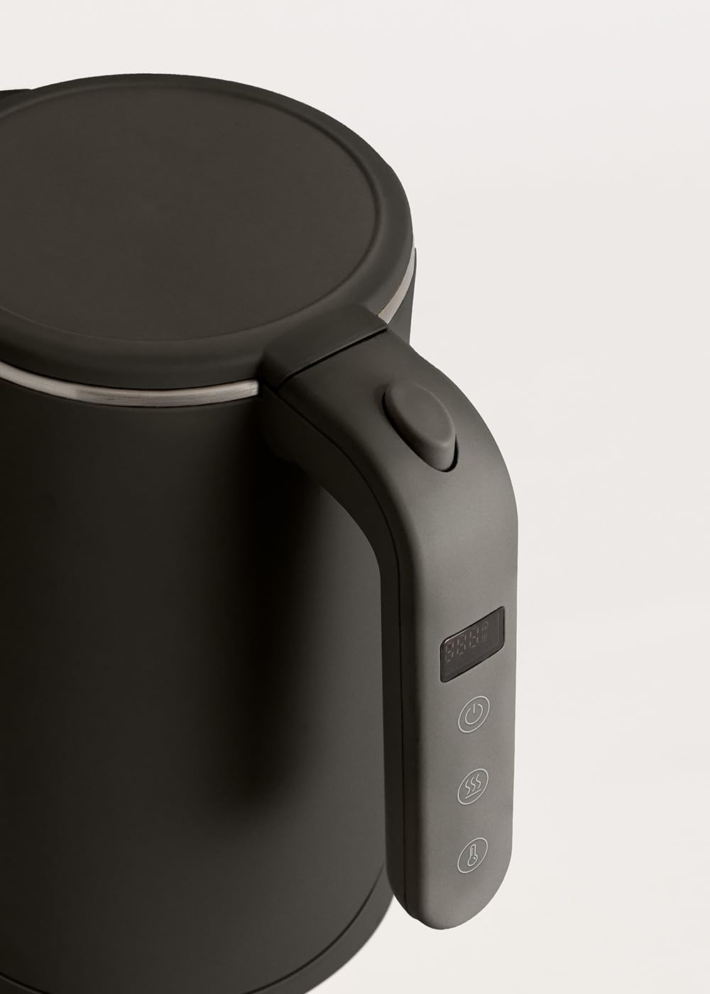CREATE/KETTLE STUDIO PRO/Elektrischer Wasserkocher 1L Schwarz/Temperaturregelung, Warmhaltefunktion,