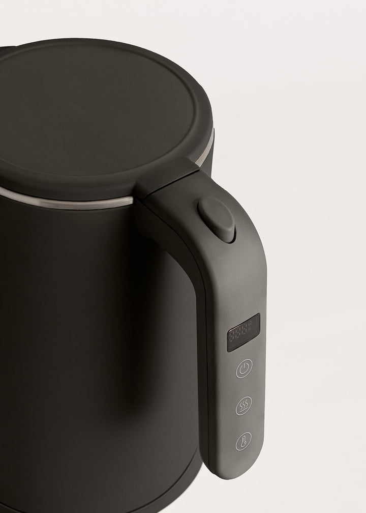 CREATE/KETTLE STUDIO PRO/Elektrischer Wasserkocher 1L Schwarz/Temperaturregelung, Warmhaltefunktion,