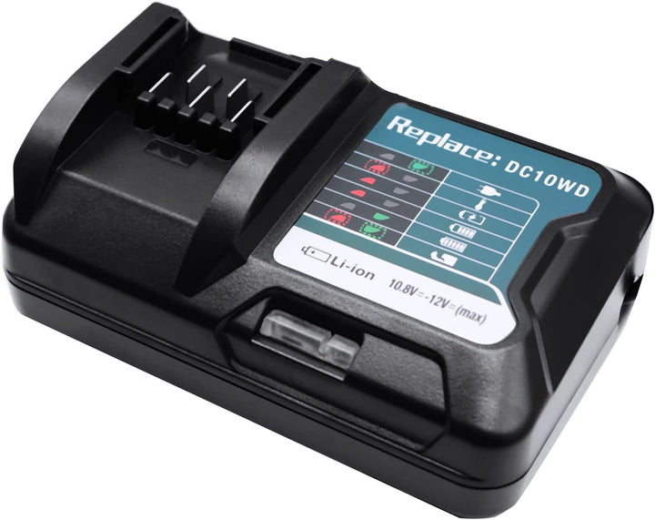 GOLEMON 12V DC10WD Ladegerät Für Akku BL1016 BL1015 BL1021B BL1041B BL1040B BL1020B Für Makita Tool