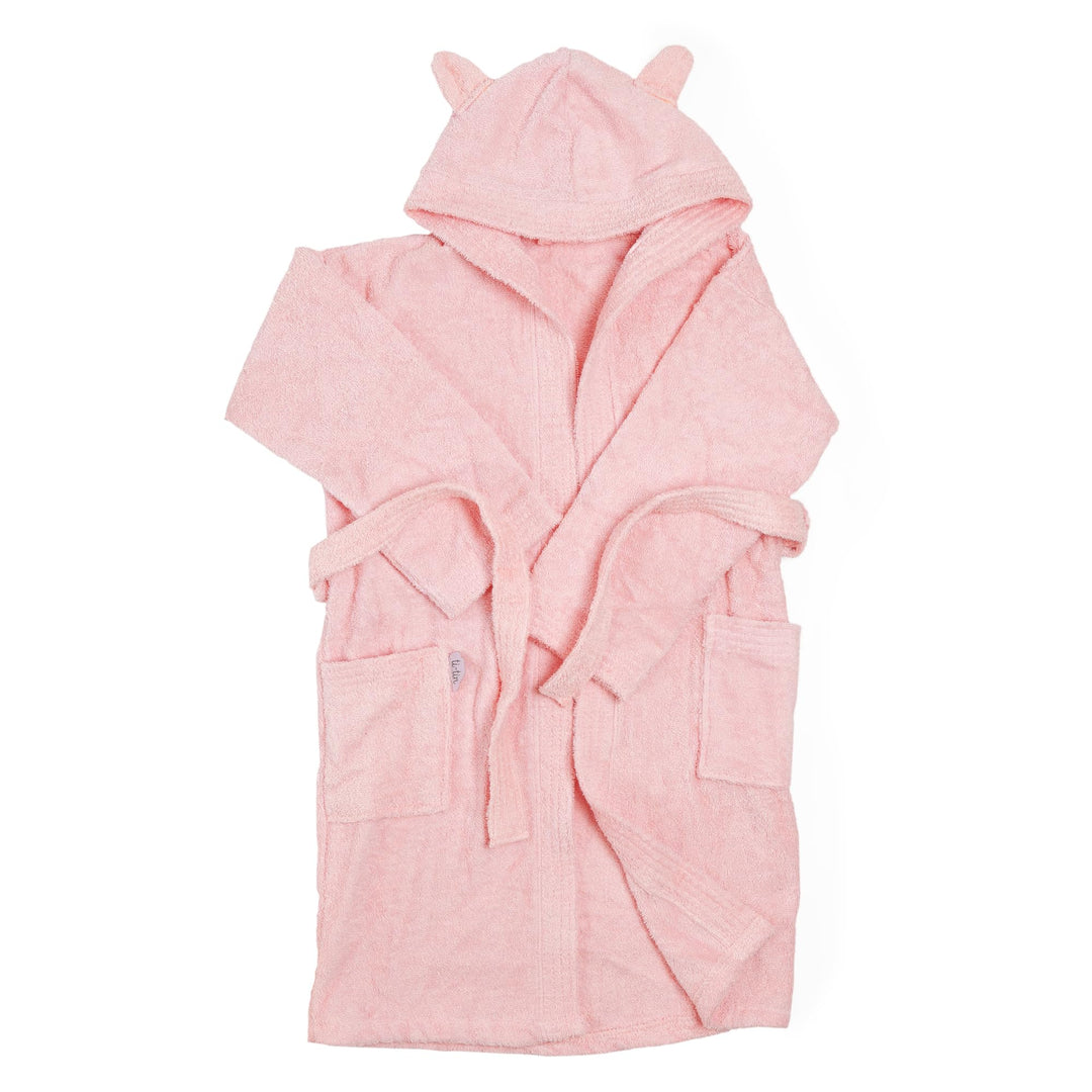 Ti TIN Besuchen Sie den Shop Kinder-Bademantel für Jungen oder Mädchen mit Kapuze und Seitentaschen,