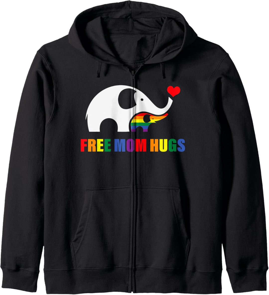 Nette LGBT Free Mom Umarmungen Shirt Homosexuell Lesben Kapuzenjacke
