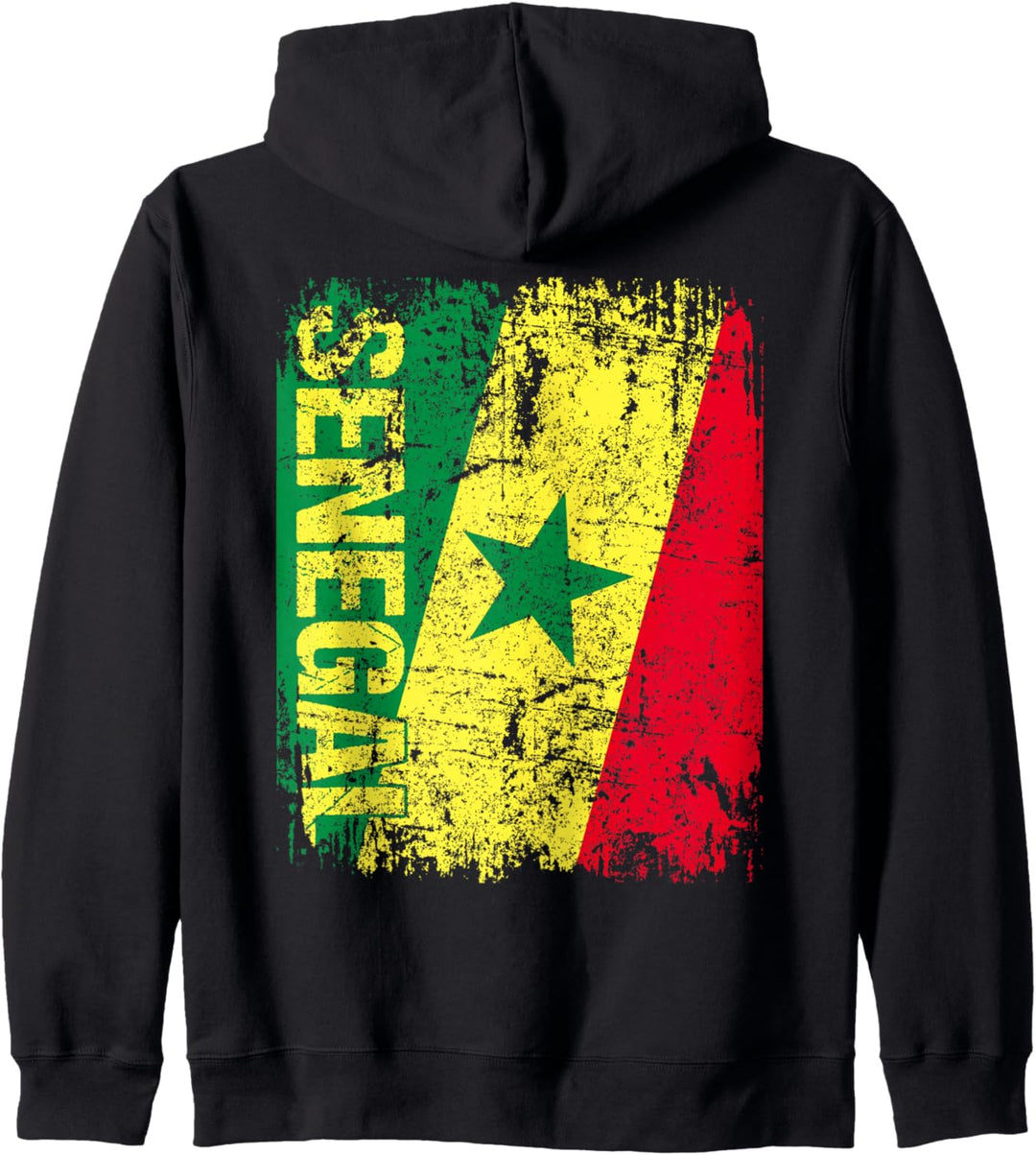 SENEGAL Flagge | Damen Herren Kinder SENEGAL Kapuzenjacke