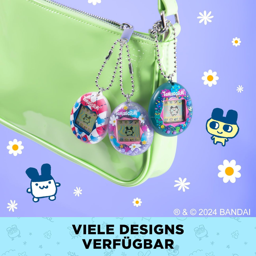 Bandai - Tamagotchi - Original Tamagotchi - Memphis Style - Elektronisches virtuelles Tier mit Farbd