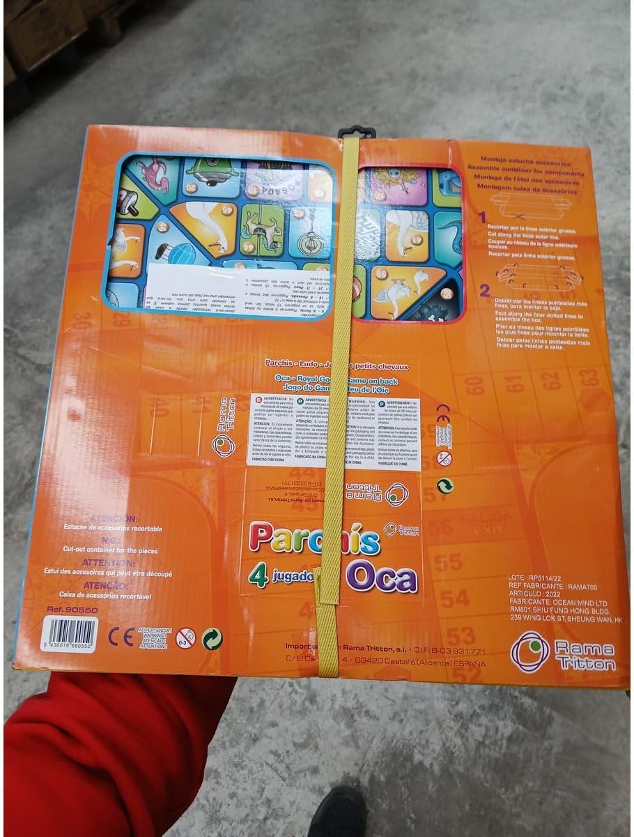 Majorette - Tafel Parchis und Oca 034090550.
