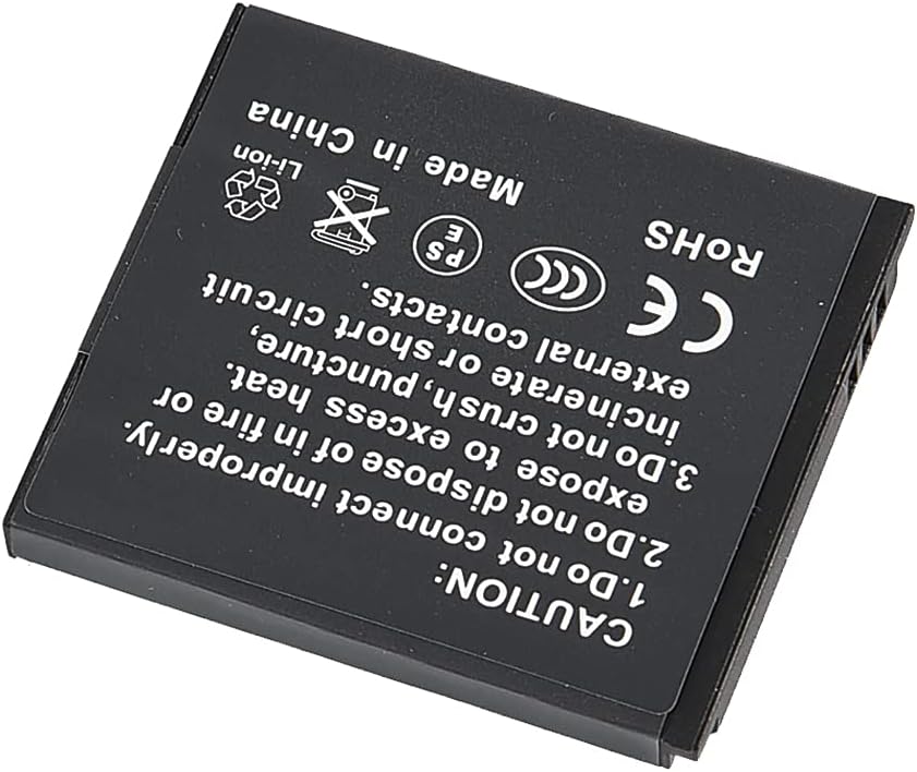 DSTE®（2 Pack） Ersatz Batterie und DC91E Reise Ladegerät Compatible für Samsung SLB-07A PL150 PL151 S