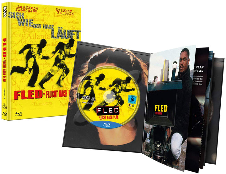 Fled - Flucht nach Plan [Blu-Ray+DVD] - uncut - auf 444 limitiertes Mediabook Cover A, DVD