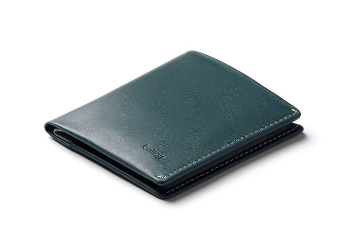 Bellroy Note Sleeve – dünne Lederbörse, mit RFID-Schutz (max. 11 Karten Plus Scheine) - Teal - Rfid,