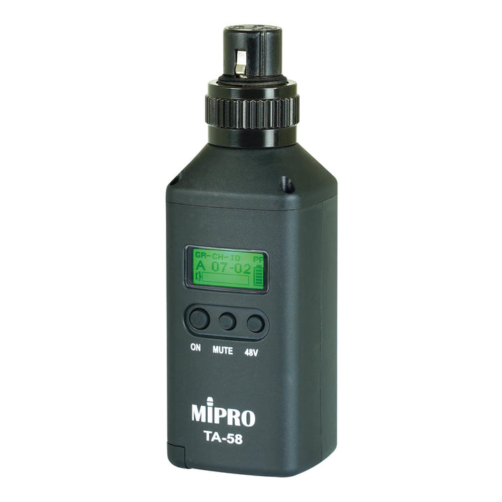 MIPRO TA-58 Digitaler Drahtloser Anstecksender für Mikrofone 5,8 GHz
