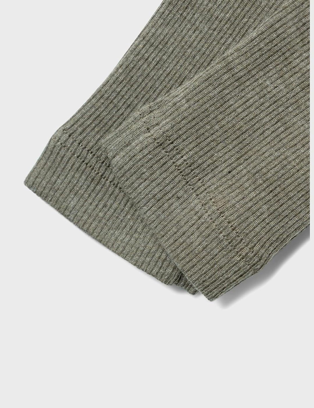 NAME IT Unisex Baby Nbnkab Noos Leggings 68 Dusty Olive/Detail:melange, 68 Dusty Olive