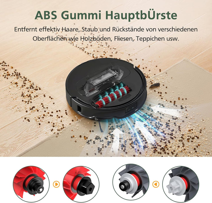 24 Stück Qrevo Master Zubehör kompatibel mit Roborock Qrevo Master/Qrevo Slim Rboter-Staubsauger, 2