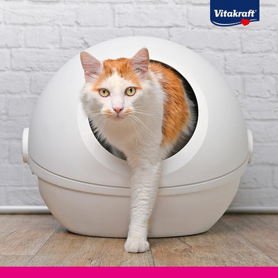 Vitakraft Magic Clean, Katzenstreu, Hygiene-Streu aus Mineralkügelchen, nicht klumpend, besonders st