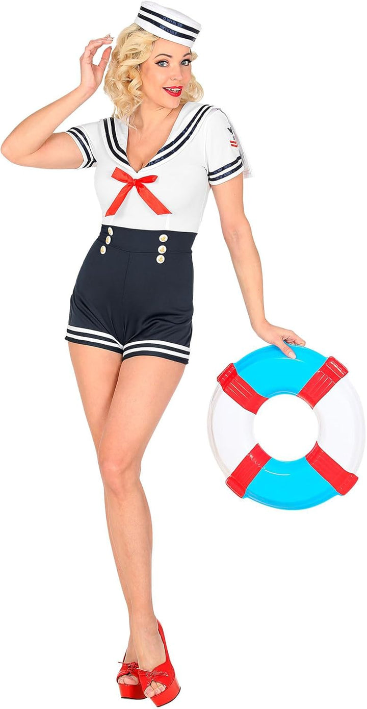 "SAILOR" (dress, hat) - (XL), XL