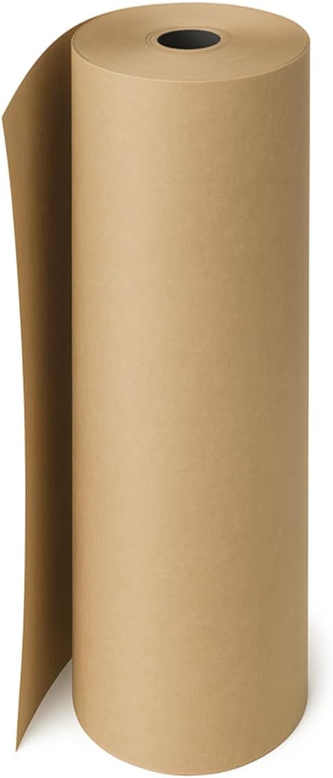 verpacking Kraftpapier 70g/m² Packpapier 75 cm x 300 m auf Rolle | braunes Papier | Geschenkpapier |