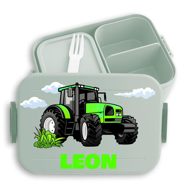 Kinder Bento Box Midi Lunchbox für Mepal Bentobox - Traktor Schlepper Zugmaschine Trecker - 900 ml -