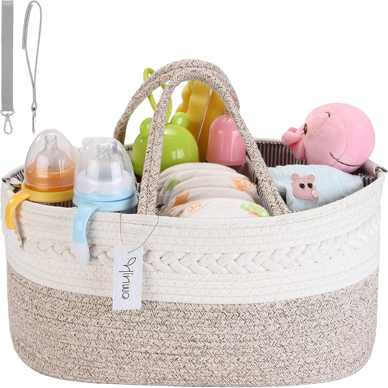 Hinwo Baby Windel Caddy 3-fach Säugling Kinderzimmer Einkaufstasche Tragbarer Auto Organizer Neugebo