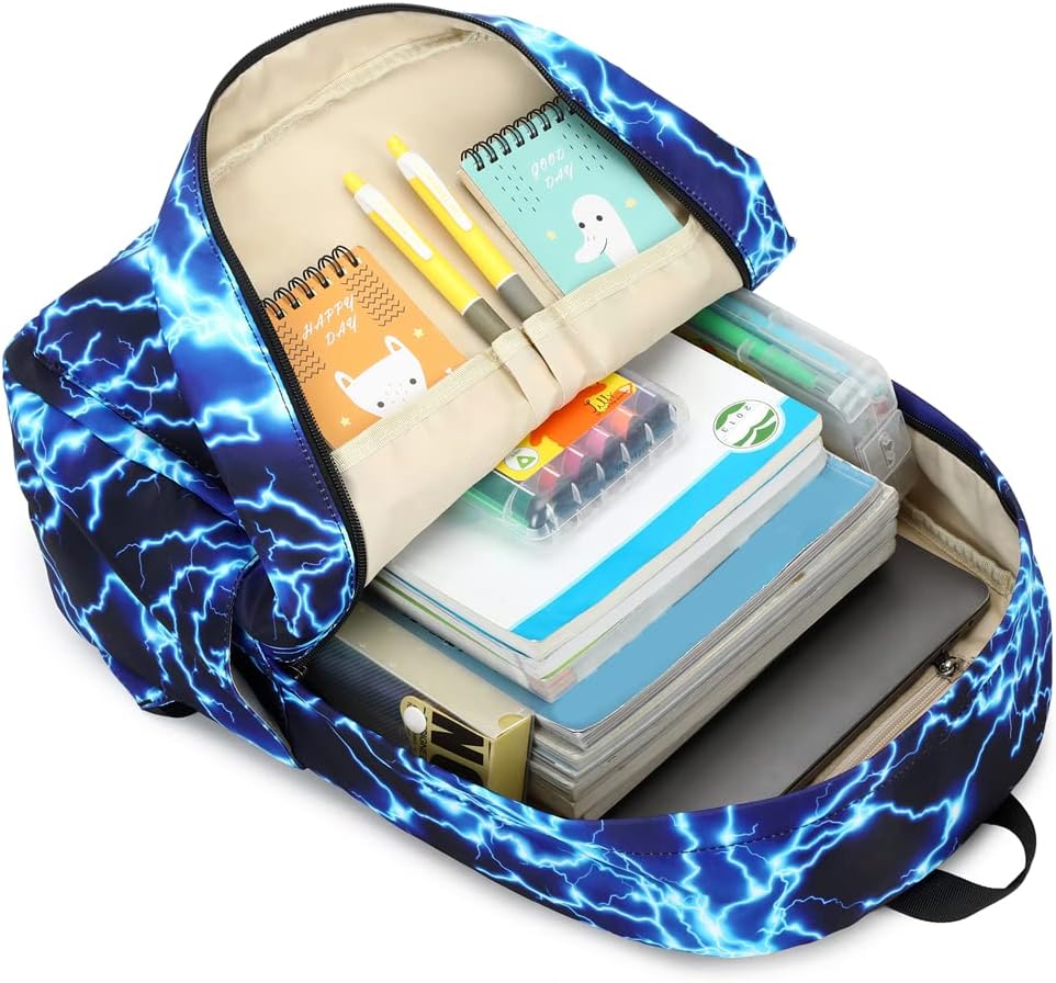 Jungen Schultasche Teenager Schulrucksack Jugendliche Rucksack Schule Daypacks Kinder Gross Schulran
