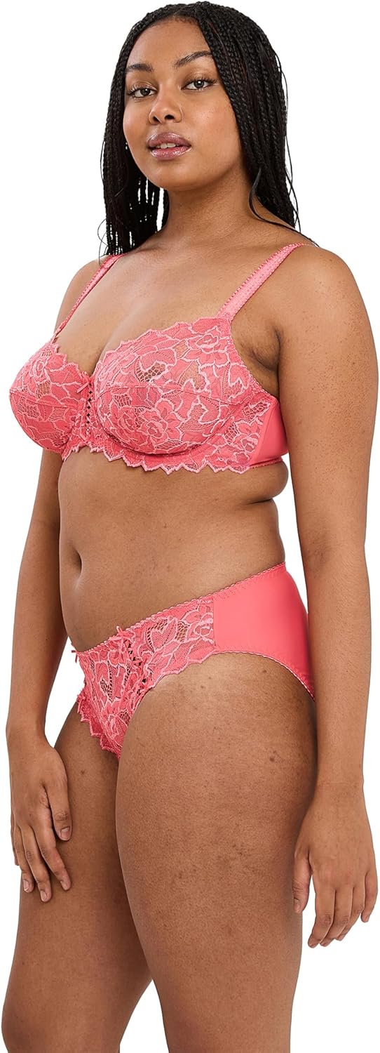 Sans Complexe Damen Full Coverage Bra 95D Verführerische Rose, 95D Verführerische Rose