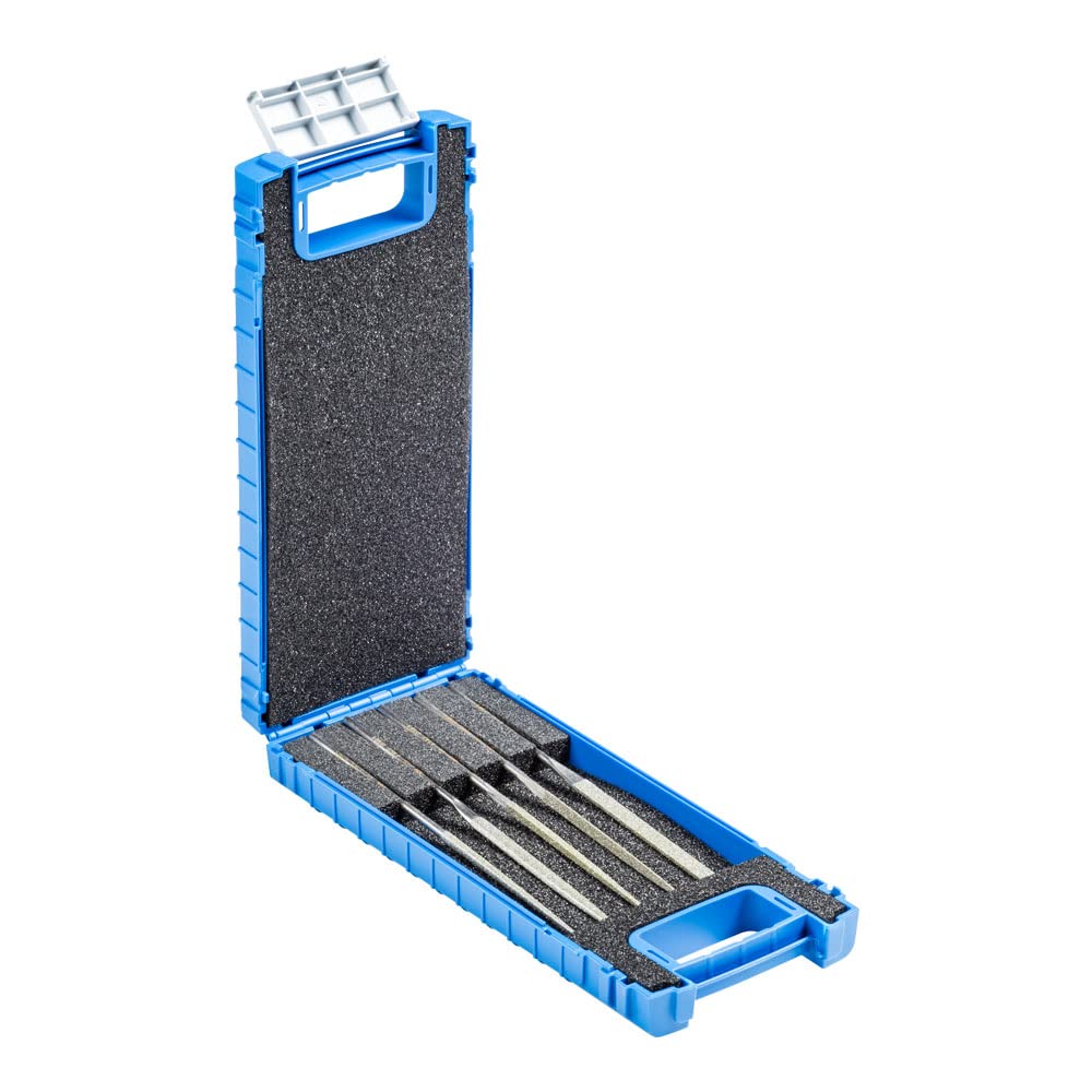 Pferd 5 Stück Nadelfeilen-Set, Diamant Körnung, grob, 5–15,1 cm Länge 5-teilig Korngrösse D 181, 5-t