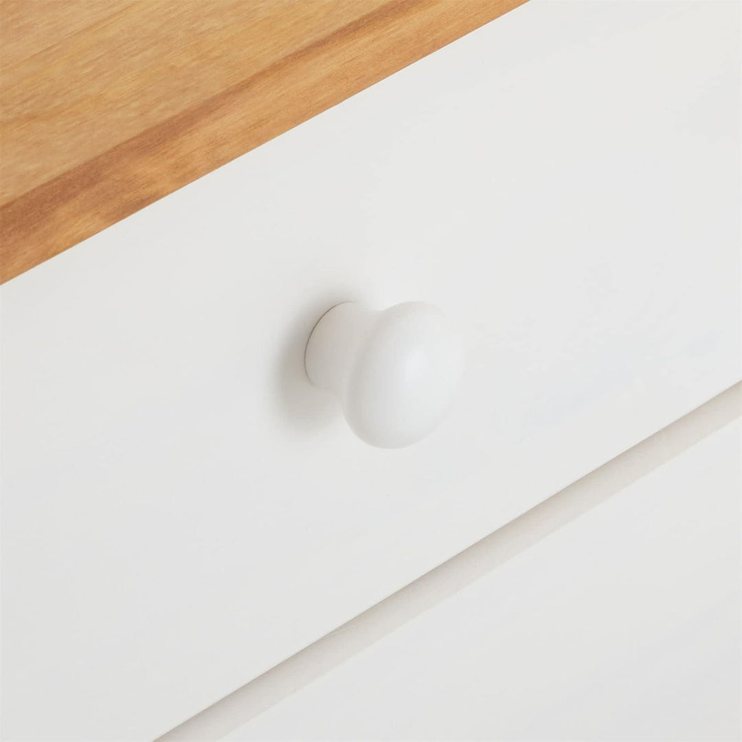 IDIMEX Kommode Rondo, schöne Anrichte mit 5 Schubladen, praktisches Sideboard aus massiver Kiefer in